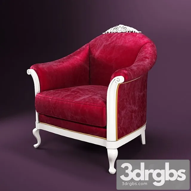 Gala Armchair 1 3D Model Free