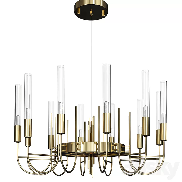 Gala II suspension 3D Model