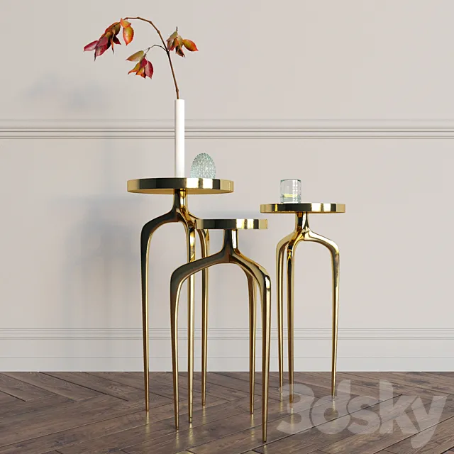 Galactic Side Tables 3DModel