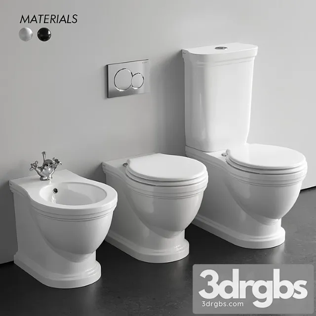 Galassia Ethos Wc Art 8437 Art 8438 Art 8441 3D Model Free