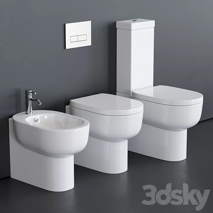 Galassia M2 55 Wc Art. 5216 Art. 5217 Art. 5221 3D Model