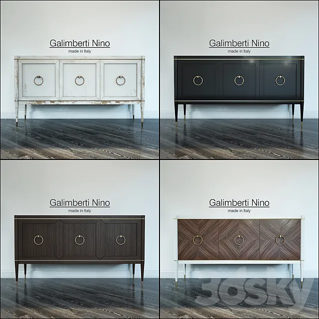 Galimberti Nino Ambra Sideboard 3DModel