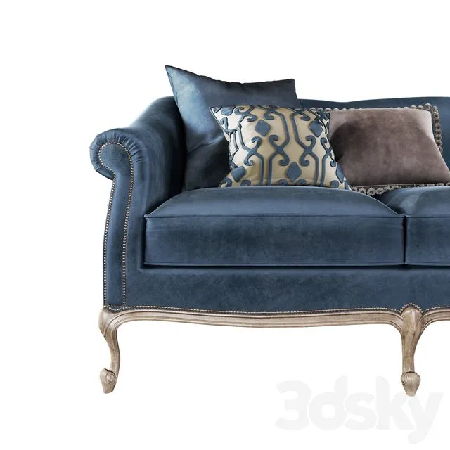 Galimberti Nino Pigrone Sofa 3D Model