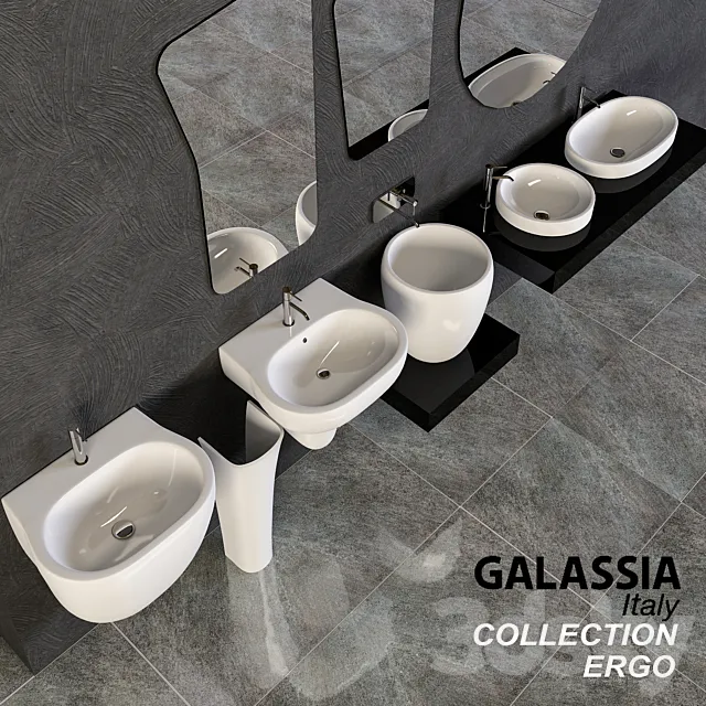 Gallasia Ergo sinks 3DModel