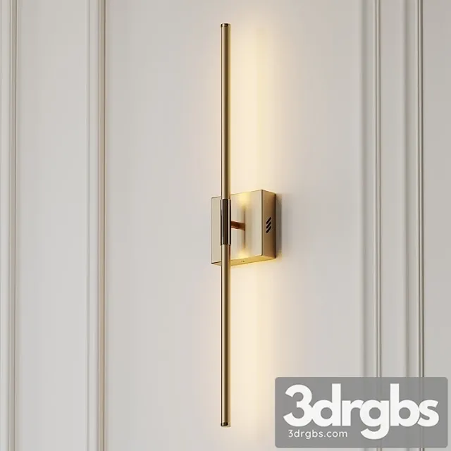 Gallatin dimmable gold and silver wall sconce by orren ellis 3D Model Free
