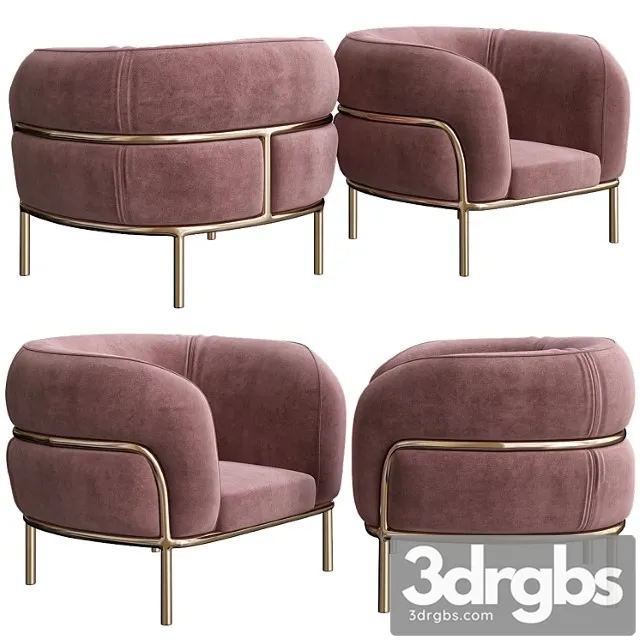 Gallotti & radice sophie armchair 3D Model Free