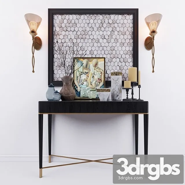 Gallotti radice tama uttermost glam 1 lt decor set 2 3D Model Free