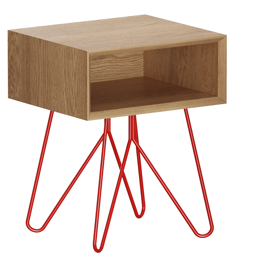 Galula - Bedside table Nove 3D Model