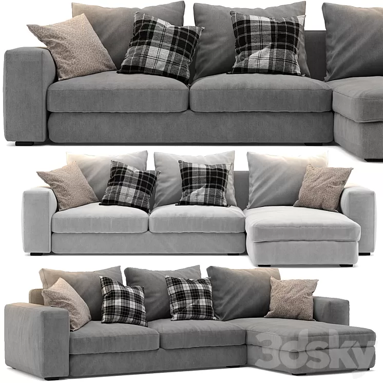 Gama_kivik_sofa 3D Model