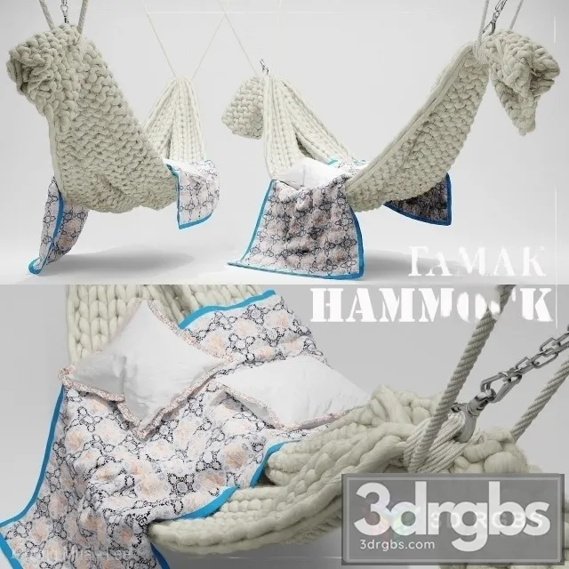 Gamak Hammock Seating 3D Model Free