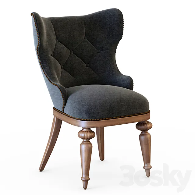 Gamecock Chair 3D Model