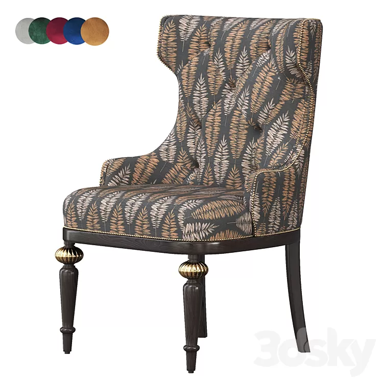 Gamecock chair 3D Model Free