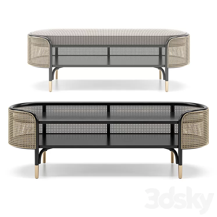 Gamfratesi's mos bench 3D Model Free