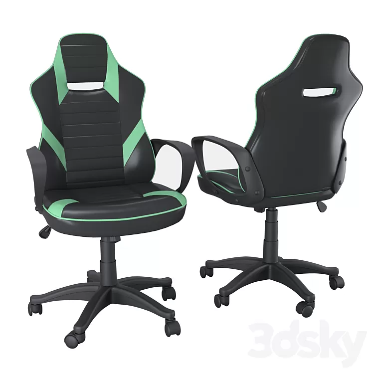 Gaming chair AGATA 3D Model Free