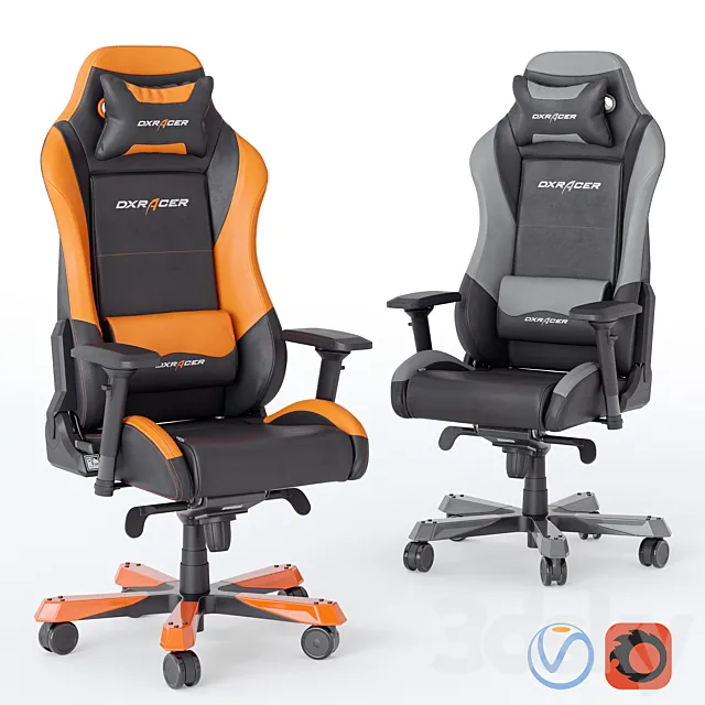 Gaming chair DXRacer OH _ IS11 _ NO 3D Model