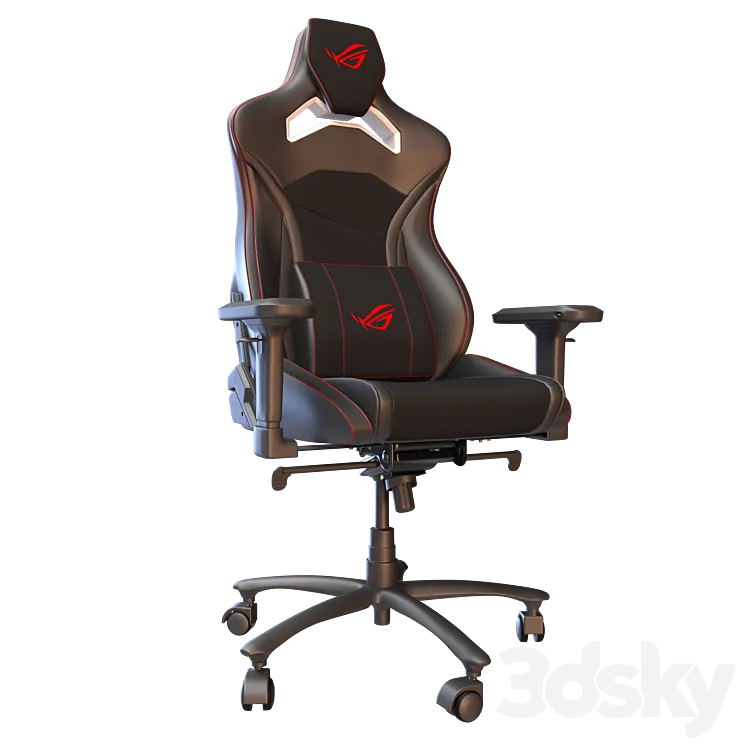 Gaming Chair ROG Chariot Core (SL300) 3D Model Free