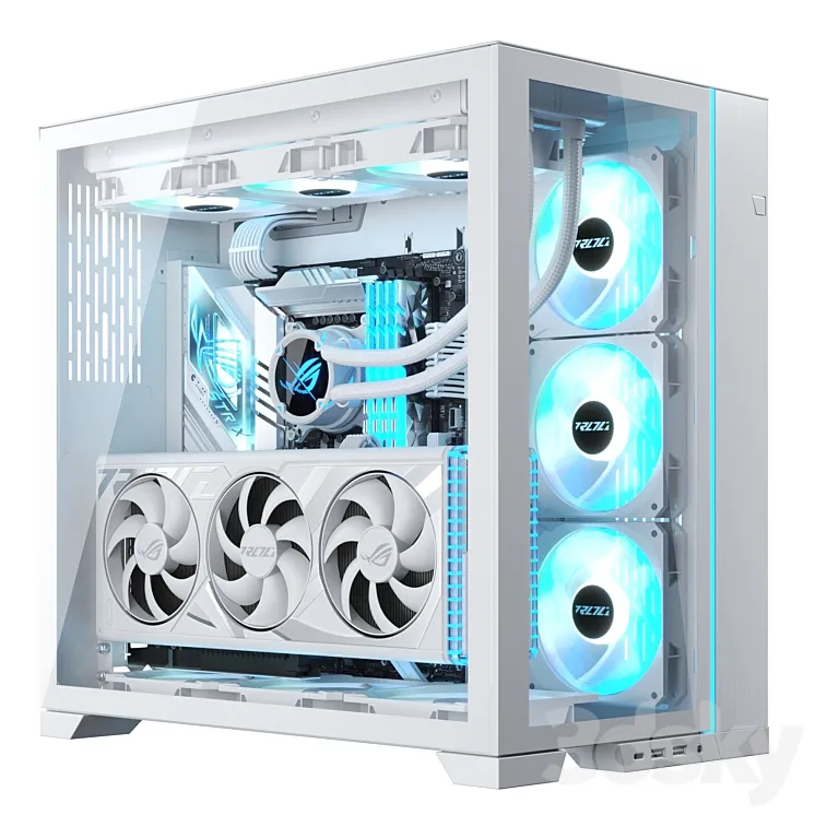 Gaming PC 4 3D Model Free Download