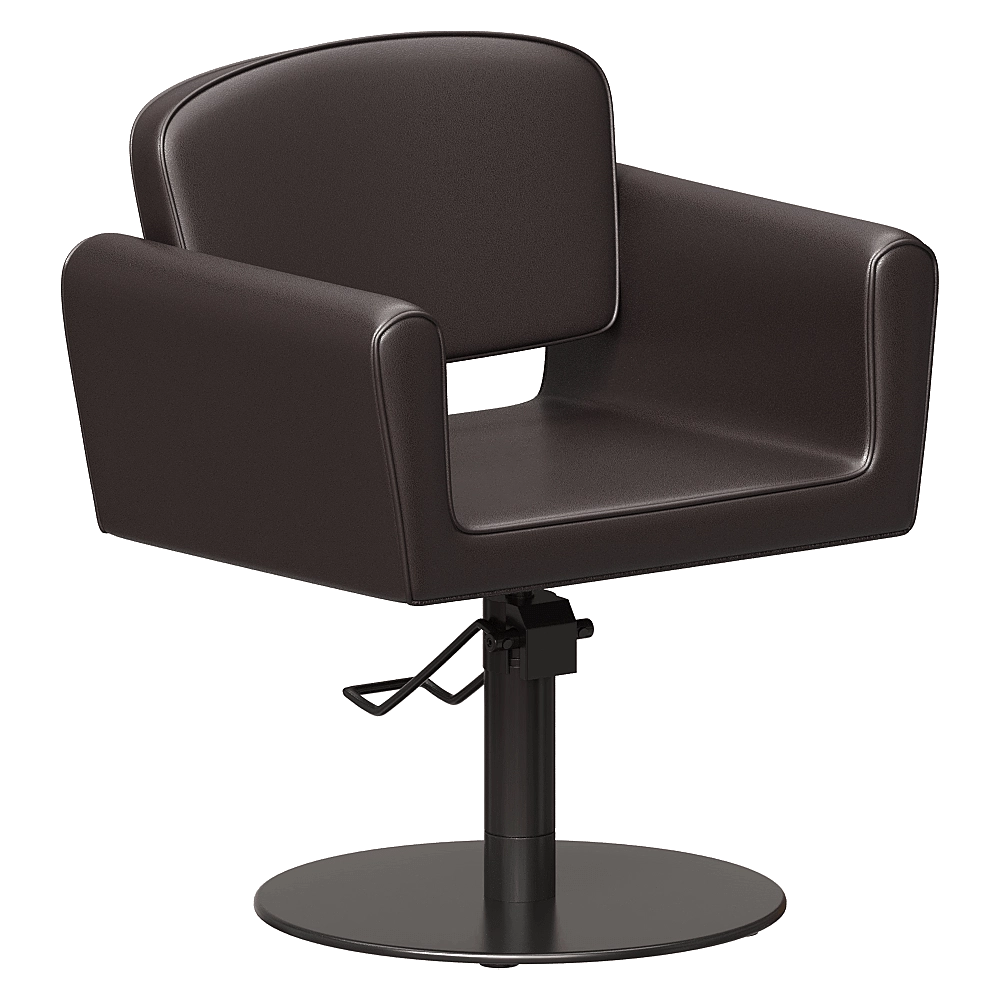 GAMMA & BROSS  - Salon Chair Blueschair Superblack Black 3D Model