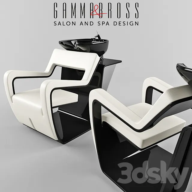 gamma bross tsu black wash 3D Model