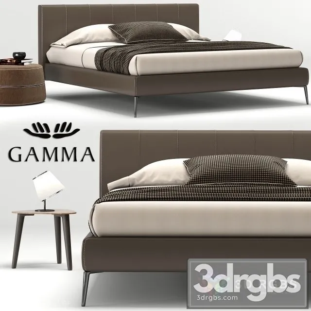 Gamma Clio Night Bed 3D Model Free