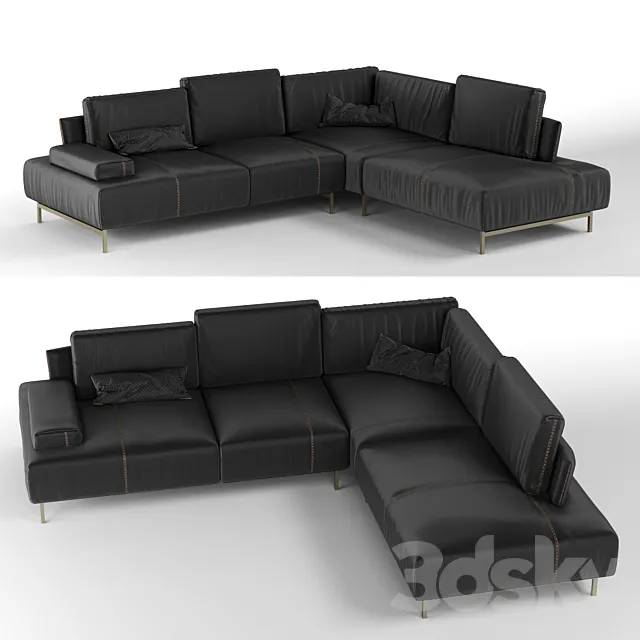 GAMMA Saks sofa 3D Model