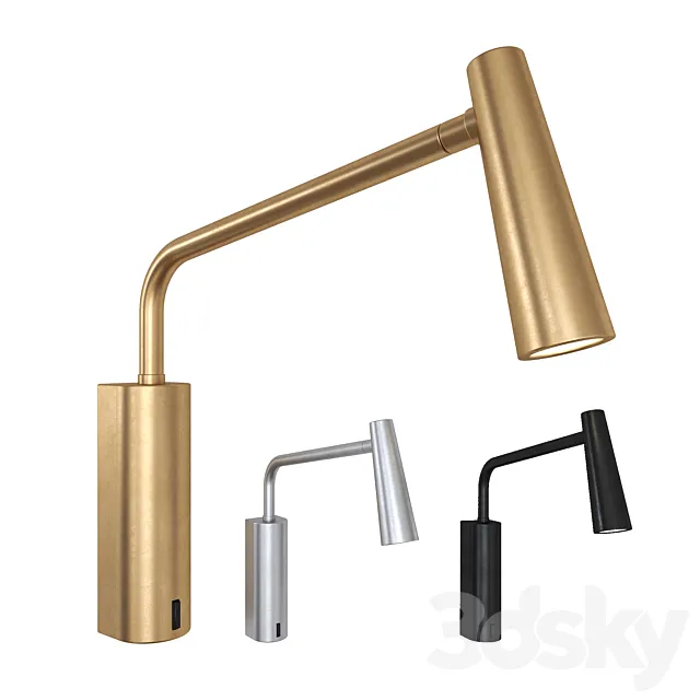 Gamma Wall Fixture Extend 3D Model