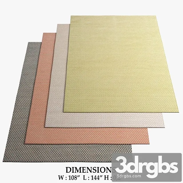 Gan rugs 436 3D Model Free