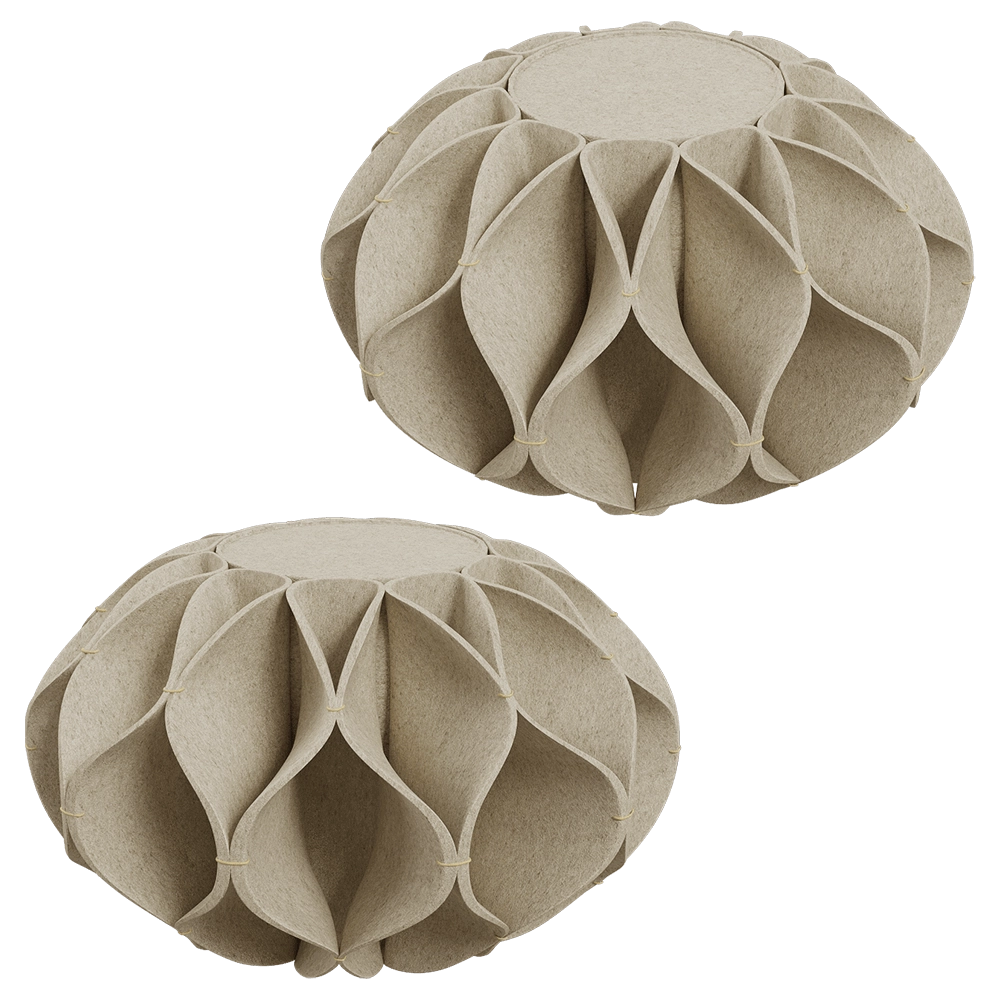 Gan Rugs  - Pоuf Ruff 3D Model