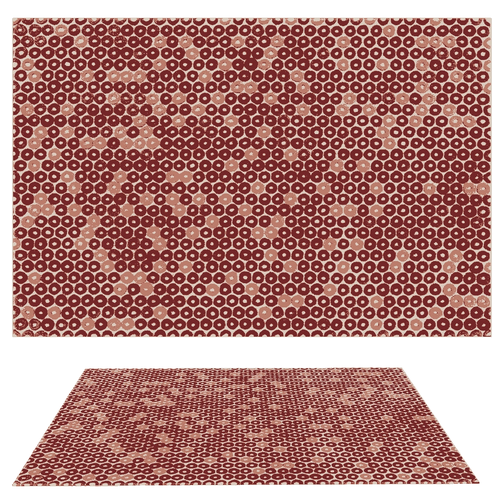 Gan Rugs  - Rug Chimos 3D Model