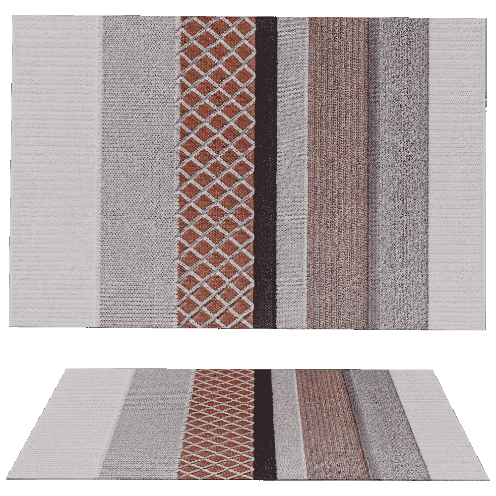 Gan Rugs  - Rug Mangas Outdoor 3D Model