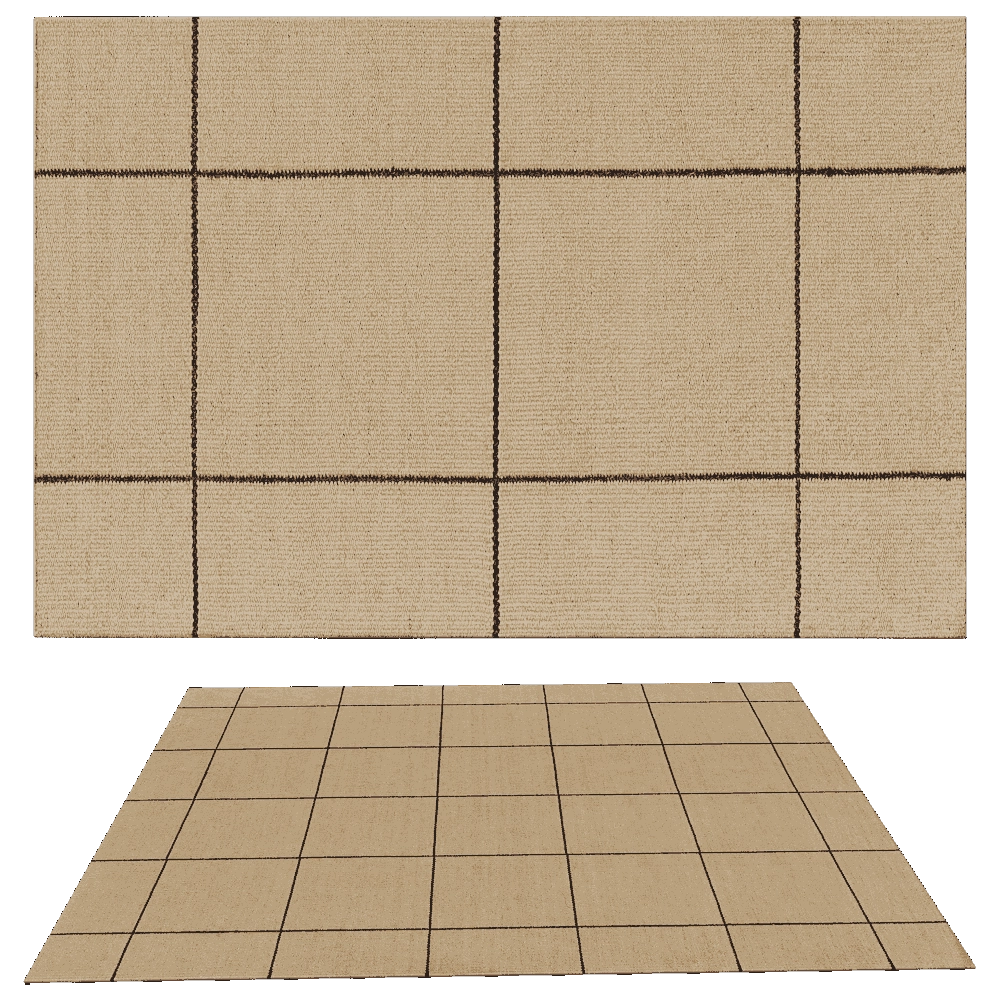 Gan Rugs  - Rug Roots 1 3D Model