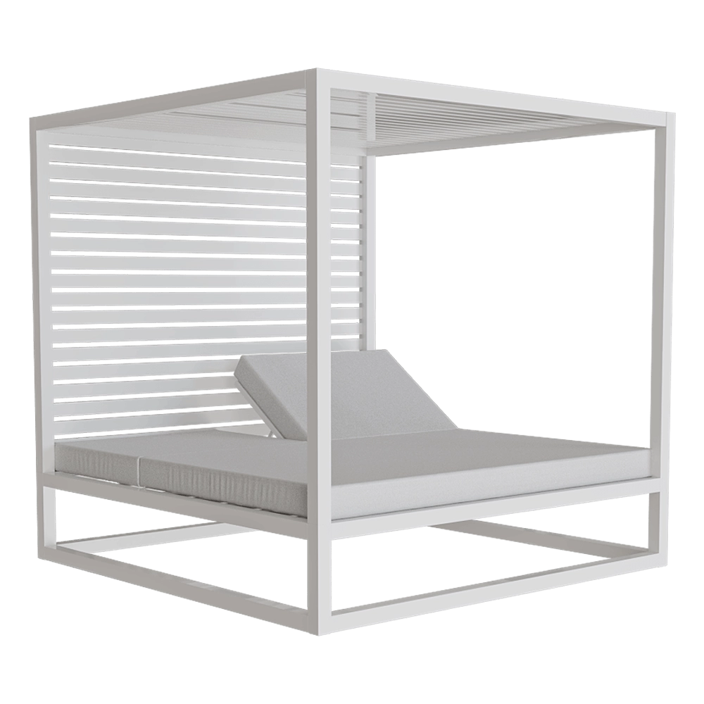 Gandía Blasco - Daybed Elevated fixed slats 3D Model
