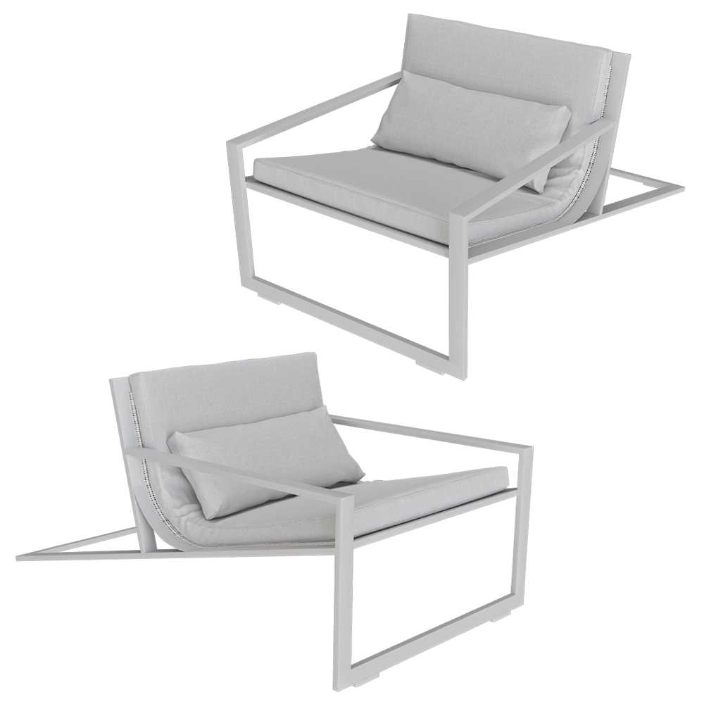 Gandía Blasco - Lounge chair Blau Singular 3D Model