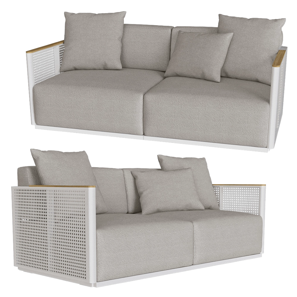Gandía Blasco - Sofa Bosc 2 seater 3D Model