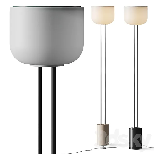 Gantri Studio Elk Arpeggio Floor Lamp 3DModel