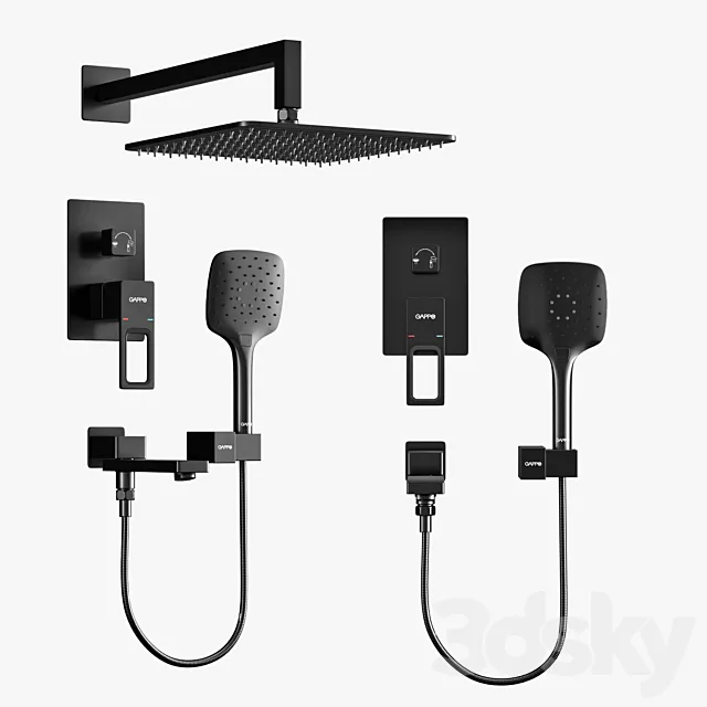 Gappo G7117-6 3D Model