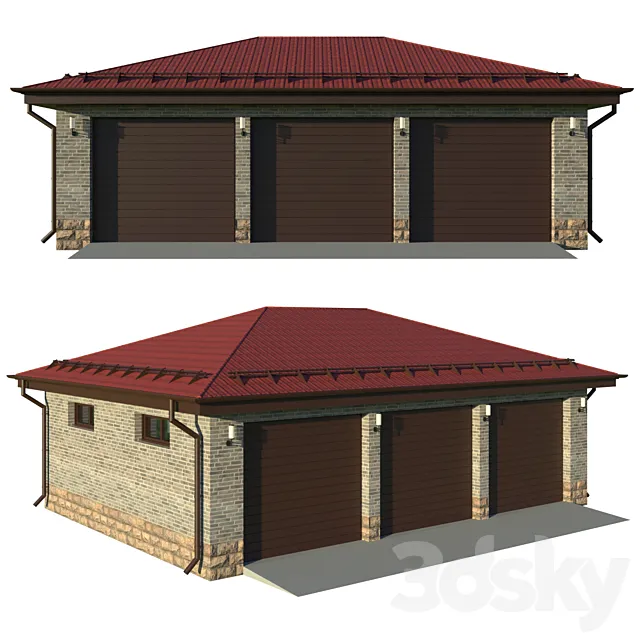 Garage 3D Model