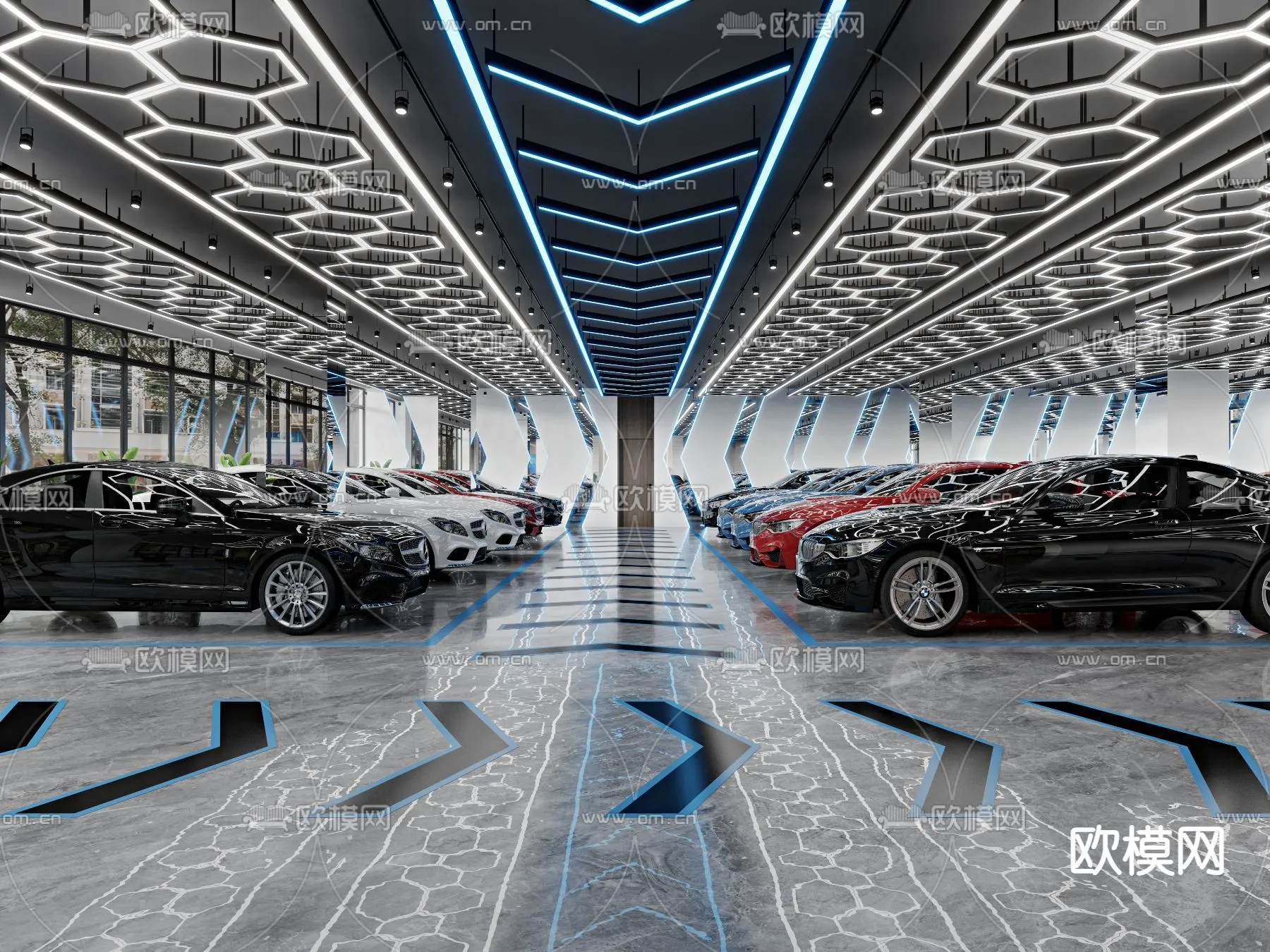 GARAGE - 3D Model For Interior Design - 1913