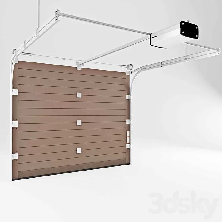 Garage doors 3D Model