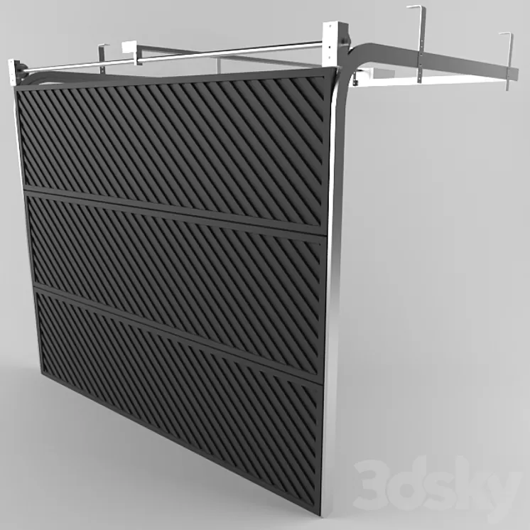 Garage doors 3D Model