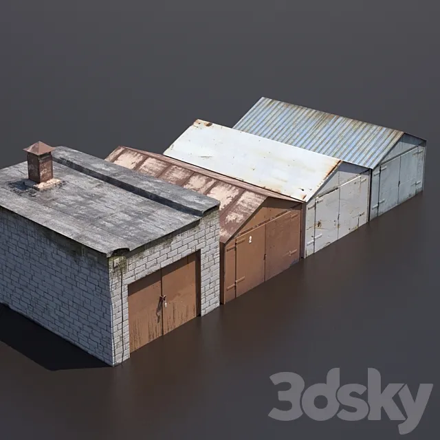 Garage economy 3D Model