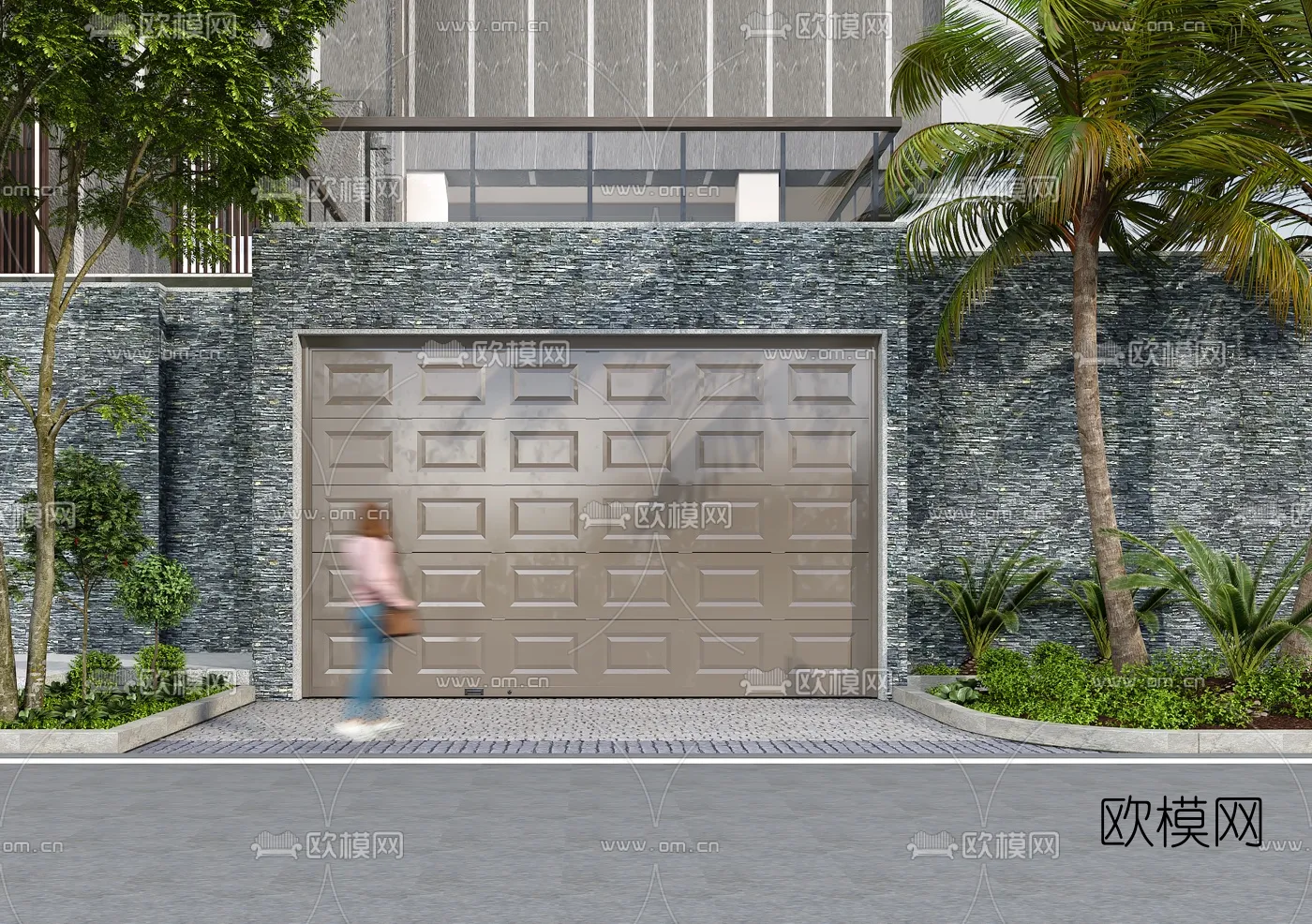 GARAGE - VRAY / CORONA - 3D MODEL - 738