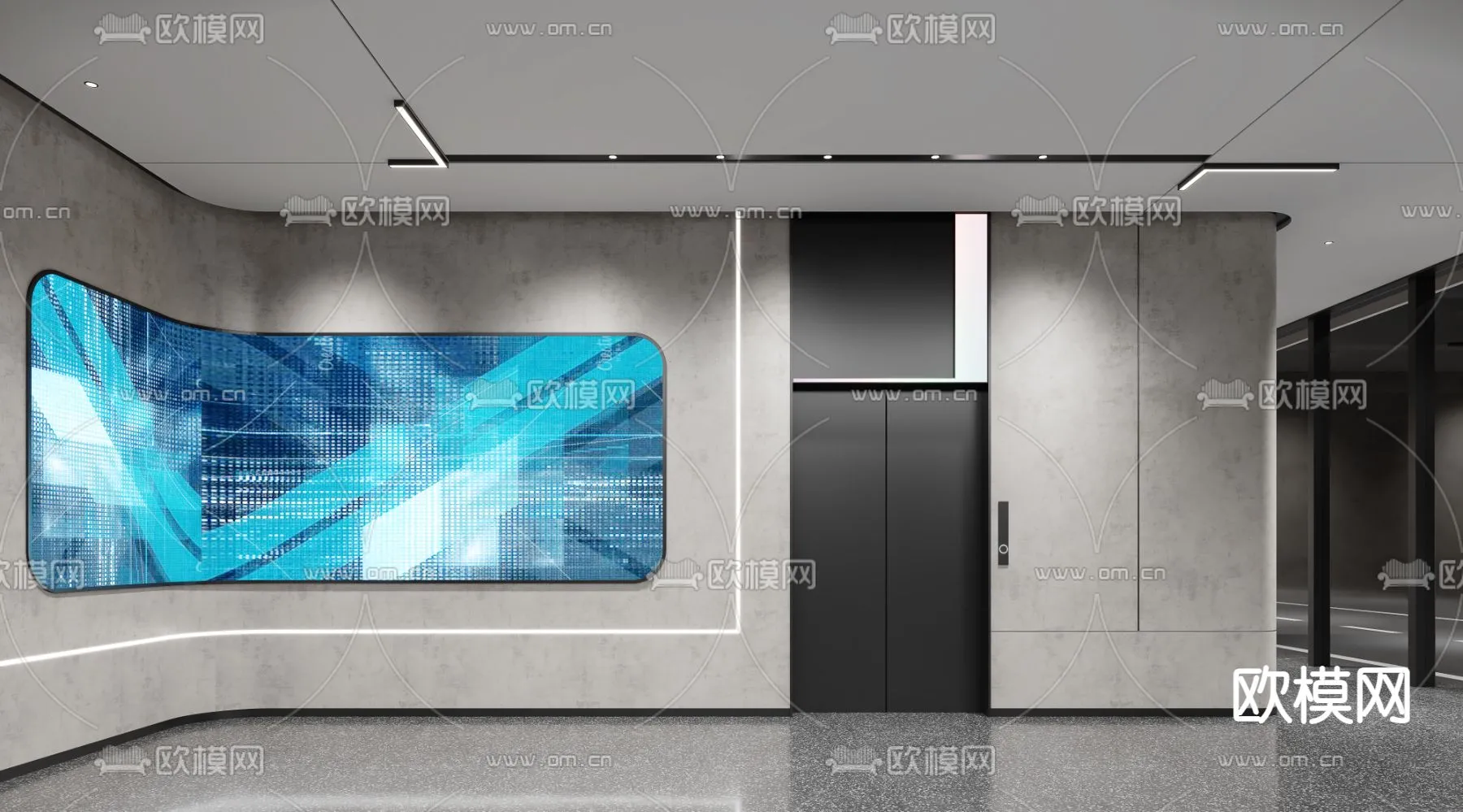 GARAGE - VRAY / CORONA - 3D MODEL - 757