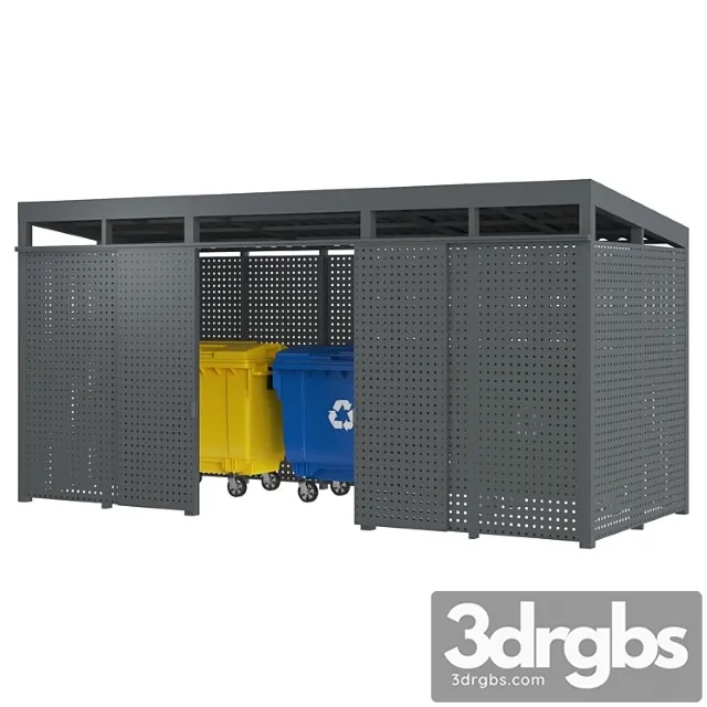 Garbage bins metal box Free Download