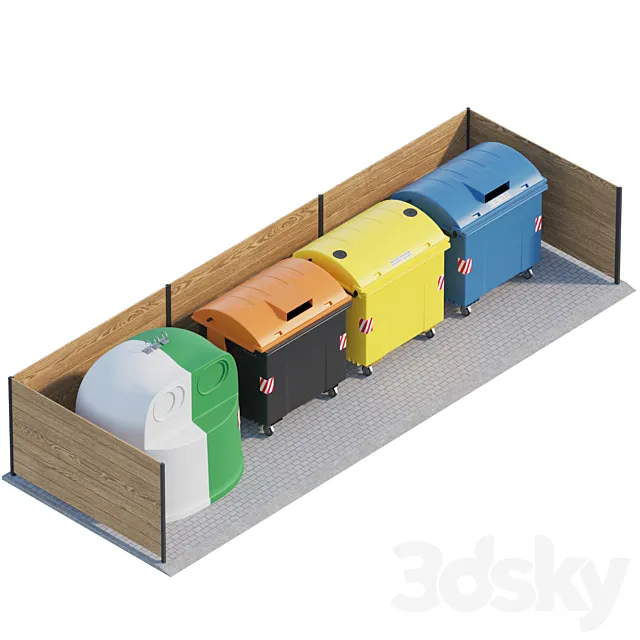 Garbage Containers Free Download