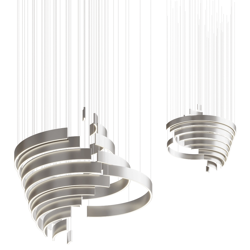 García Requejo - Pendant lamp TRAMS 3D Model