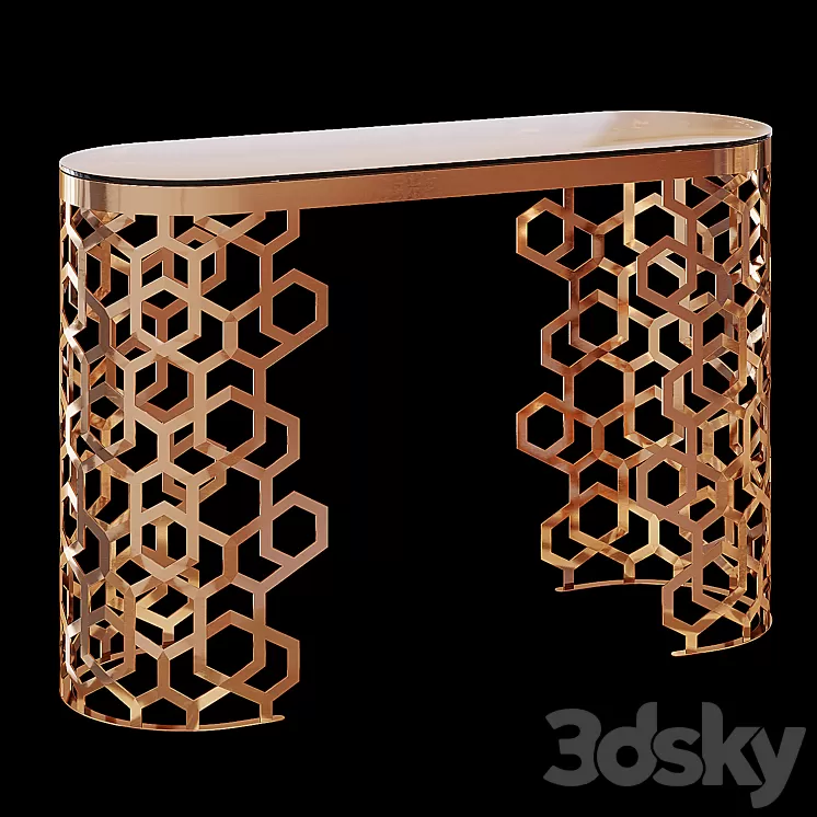 Garda Decor 13RXC3045-GOLD 3D Model