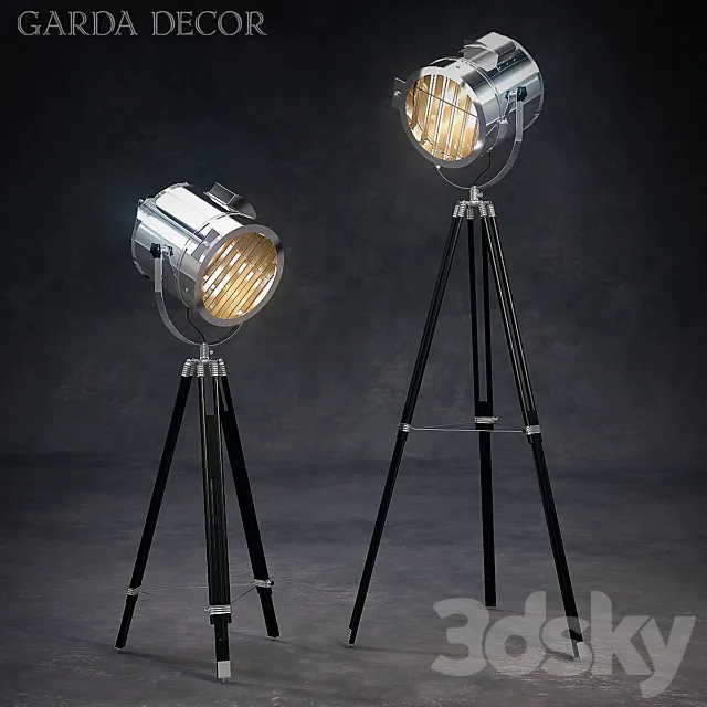Garda Decor Lamp K2KM018F 3DModel