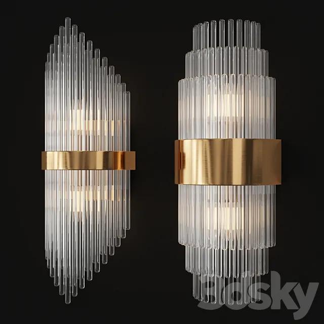 Garda Decor sconce set 3D Model