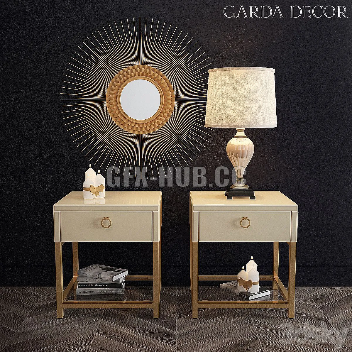 Garda Decor Set 15 3D Model